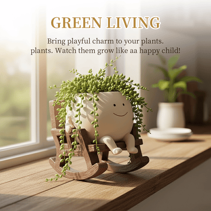 Last Day 49% OFF🔥Smily Face Garden Planter Pot