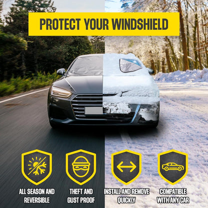 Last Day 49% OFF🔥 Magnetic Snow & Heat Shield for Windshields🚗