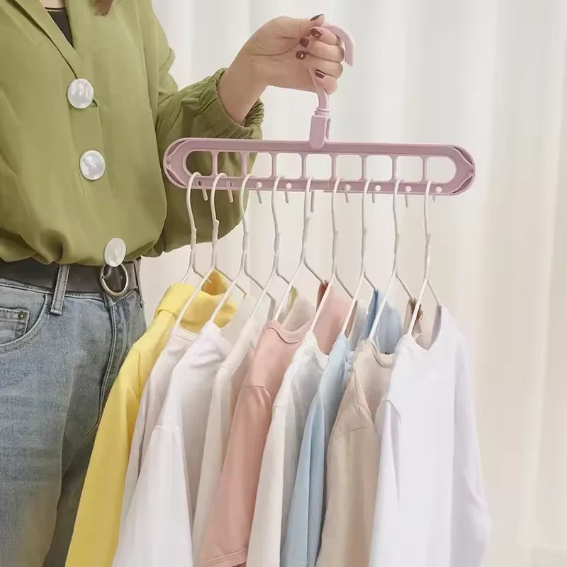 🔥9 in 1 Magic Clothes Hanger Organizer
