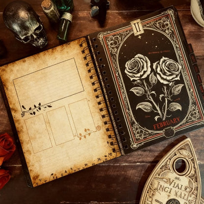 LAST DAY 50% OFF🧙‍♀️Waiting for the Night 2026 Weekly Planner🧹Hardcover Book