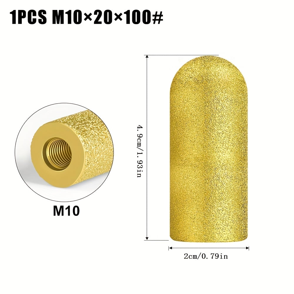 Polishing and Grinding Heads - Rust-Resistant Arc Grinder
