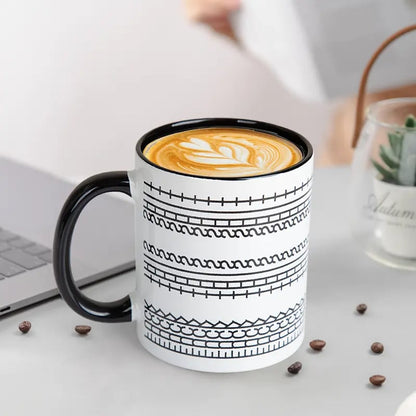 Fuck This Shit Mug, Hidden Message Funny Ceramic Coffee Mugs