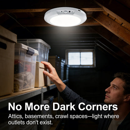 🔥Last Day 49% OFF💡 Rechargeable Motion Sensor Ceiling Light with Remote-1