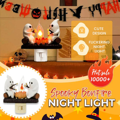 🎃Flash Sale 10K+ SOLD ✨ 2025 Ghost Campfire Flickering Nightlight👻