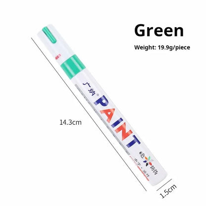✍️ 🌟 Waterproof Tire Paint Pen - Permanent Oil-Based Marker for Rims.