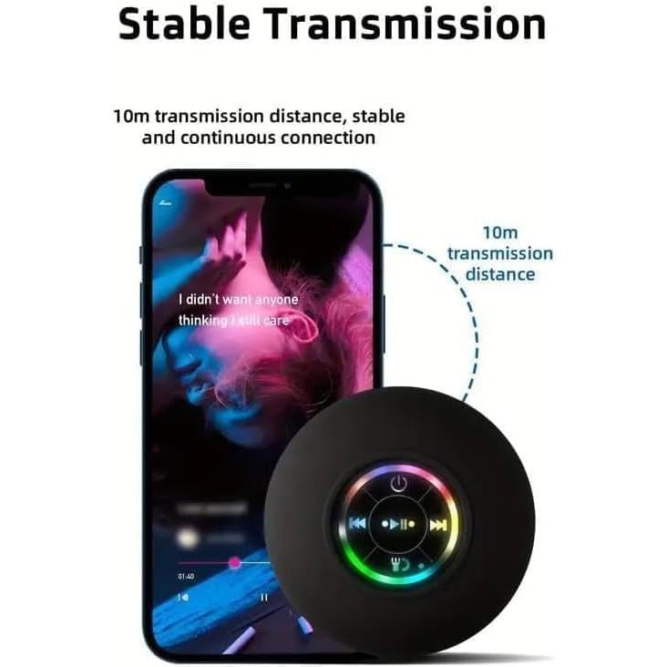 Last Day 49% OFF🔥 Mini Bluetooth Waterproof Speaker with LED light🔊