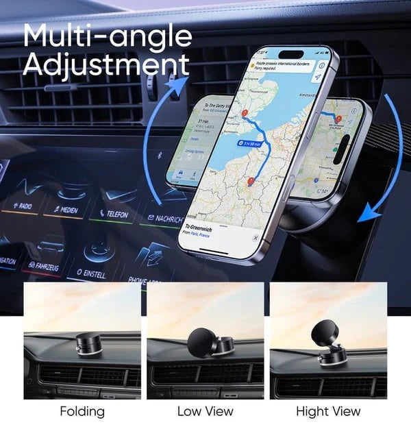 🔥 Last Day 49% OFF – [Upgraded version] Adjustable Vacuum Magnetic Suction Cup Phone Mount