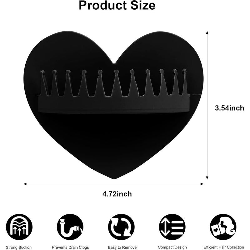 LAST DAY 49% OFF 🔥 No More Clogged Drains – Silicone Wall-Mount Hair Catcher (2PCS)