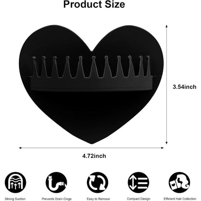 LAST DAY 49% OFF 🔥 No More Clogged Drains – Silicone Wall-Mount Hair Catcher (2PCS)