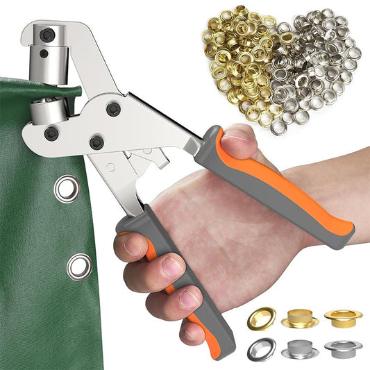 🔥Heavy-Duty Professional Grommet Tool Kit