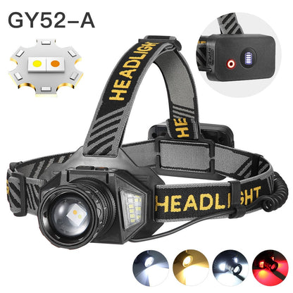 Last Day 49% OFF🔥🔥Super Bright Rechargeable LED Headlamp
