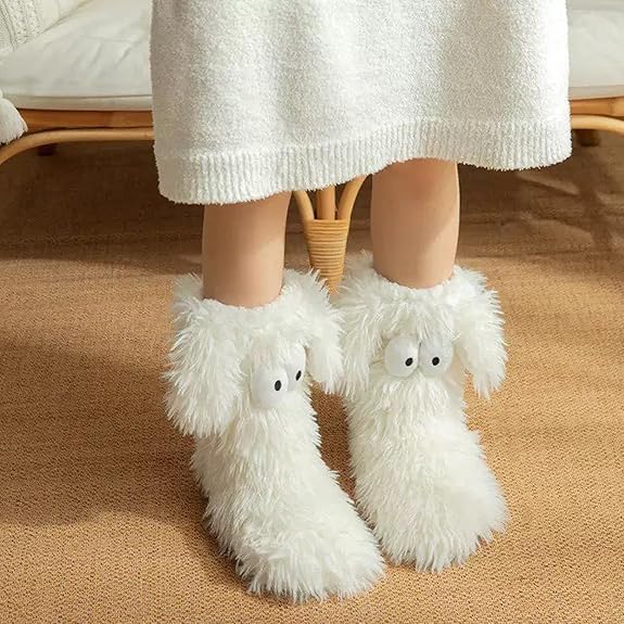 LAST DAY 49% OFF🔥Women's Non-Slip Plush Slippers Socks | Winter Cozy Socks✨