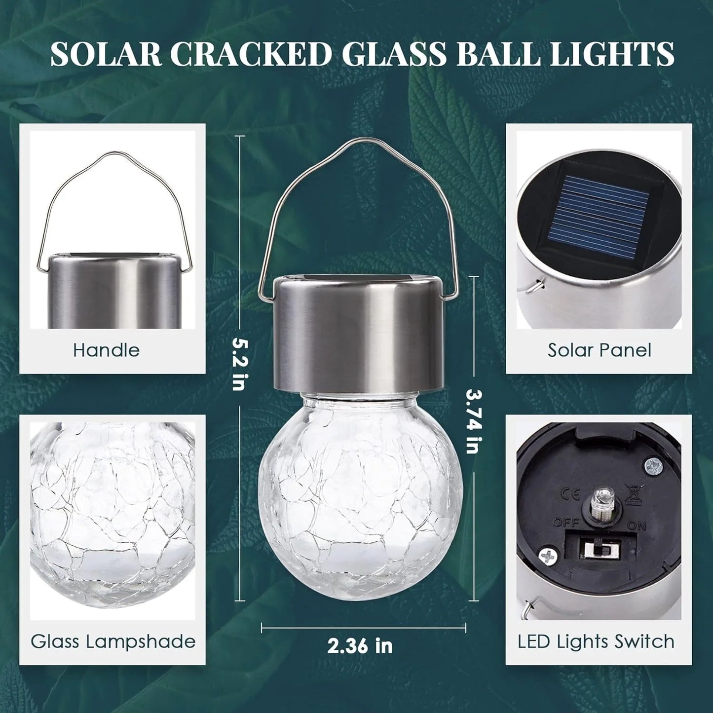Last Day 49% OFF🔥Outdoor Hanging Solar Christmas Decoration Light