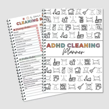 📅 New Release📕2026 version ADHD Cleaning Planner - Cleaning Schedule and Checklist Organizer for Adults and Teens