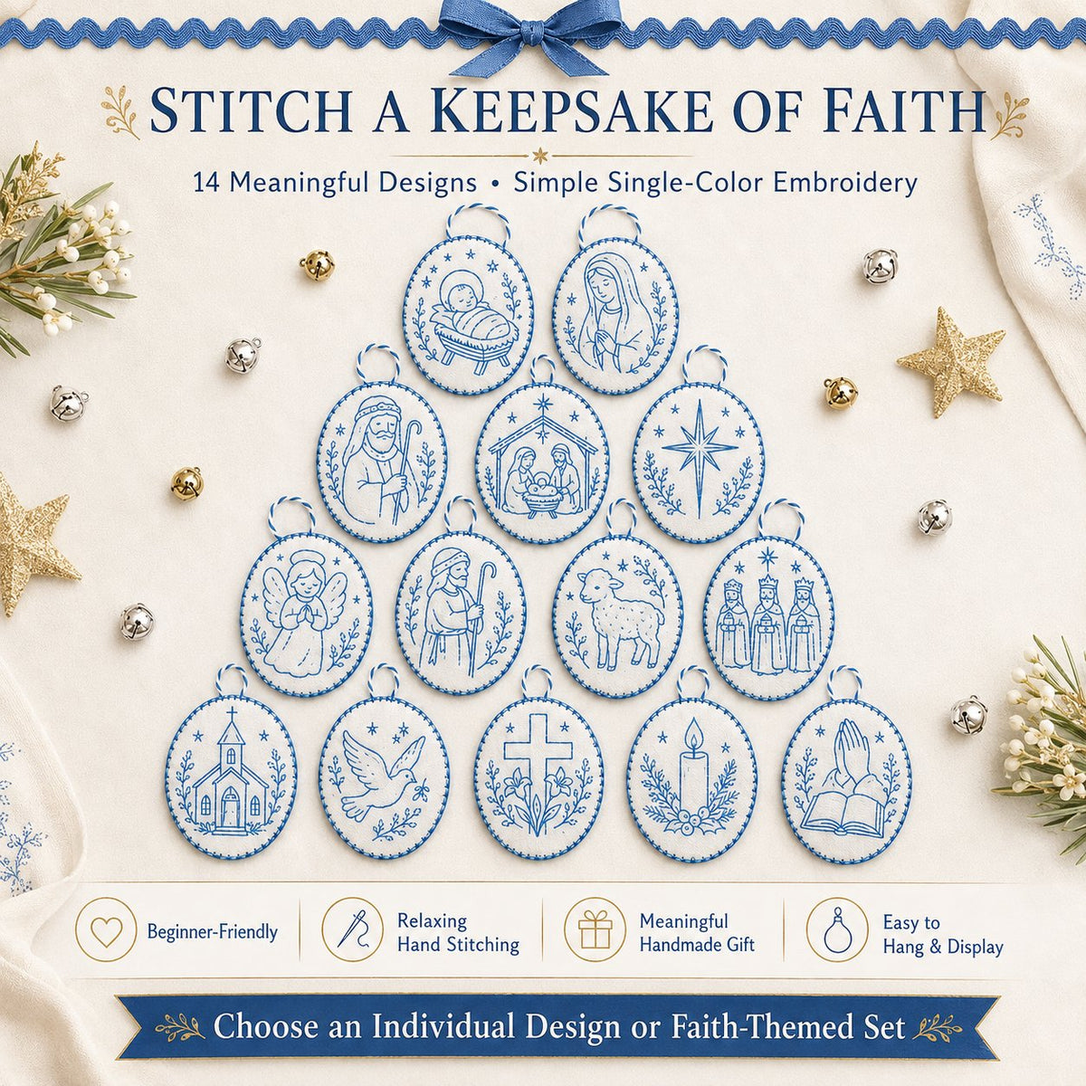 🎁 Make a Gift They'll Treasure 💕 | Beginner-Friendly DIY Oval Embroidery Kit