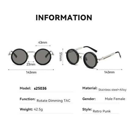 Adjustable Tint Sunglasses 😎 — Clear Vision for Driving & Outdoor Light