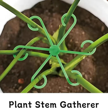 🌱 Reusable Plant Stem Support Clips – Keep Plants Neat & Upright