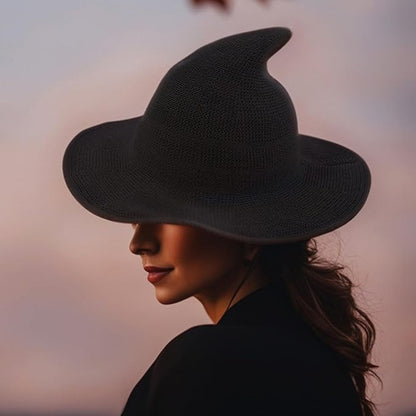 🧙‍♀️ Magical Knitted Witch's Hat✨