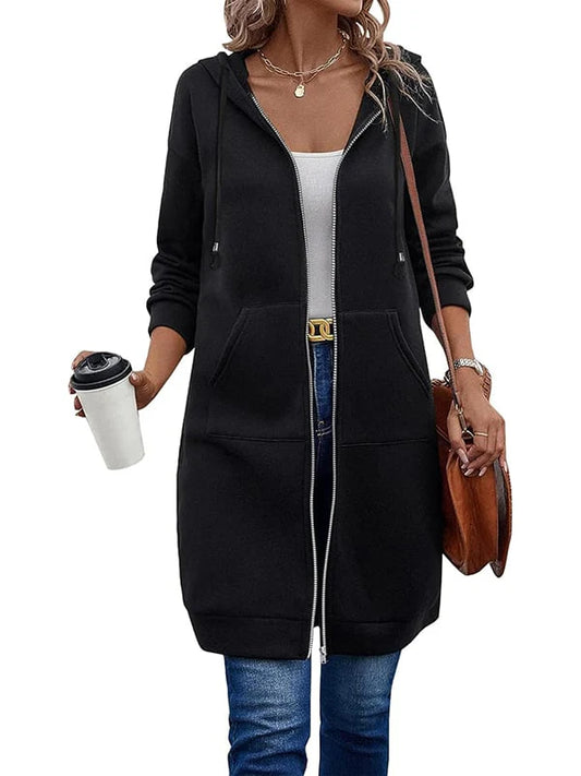 This Week Only!🔥Women Casual Zip up Fleece Hoodies