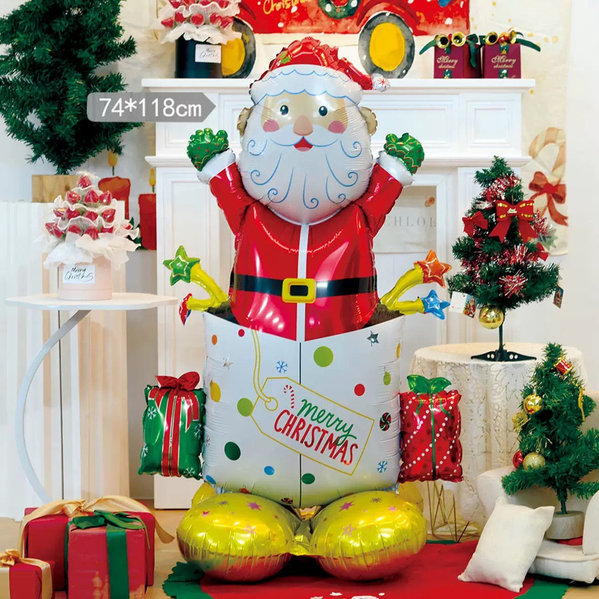 🎄Christmas Special 49% Off — Inflatable Christmas Balloon Set🎅✨