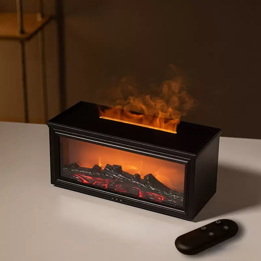 Christmas Fireplace Diffuser, Humidify Your Cozy Moments🎄✨