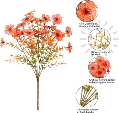 🔥On Sale🔥Artificial Fall Flowers for Outdoor Indoor Garden Home Decoration