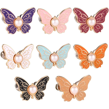🔥8Pcs Butterfly Pants Waist Tightener — Make Loose Jeans Look Cute 🦋