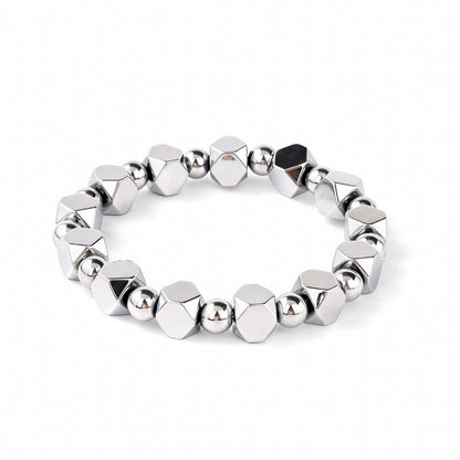Faceted Stone Protection Bangle