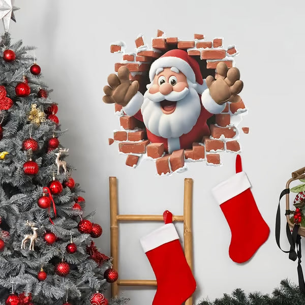 🔥Festival Sale - 50% OFF!!📢🎄 Christmas Creative Wall Stickers From Careluxpro – Add Instant Festive Cheer to Any Room, Easy to Peel & Stick ✨