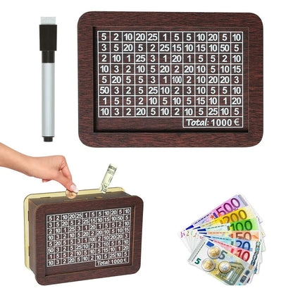 Hot Sale 49% OFF 🔥Wooden Savings Box—Create Your 2026 New Year Savings Plan