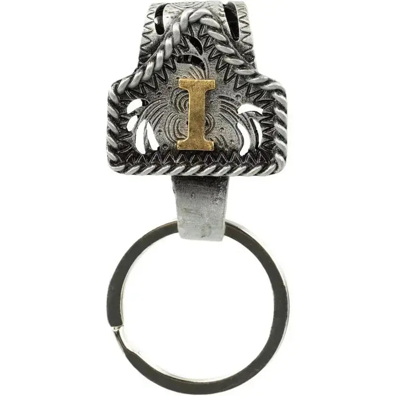 Cow Tag Belt Key Holder 🔑 | Western Style Clip + Custom Initial 🤠