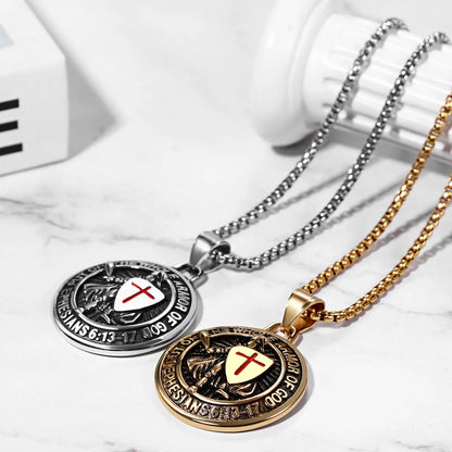 🛡️Men's Saint Michael Archangel Religious Symbol Necklace