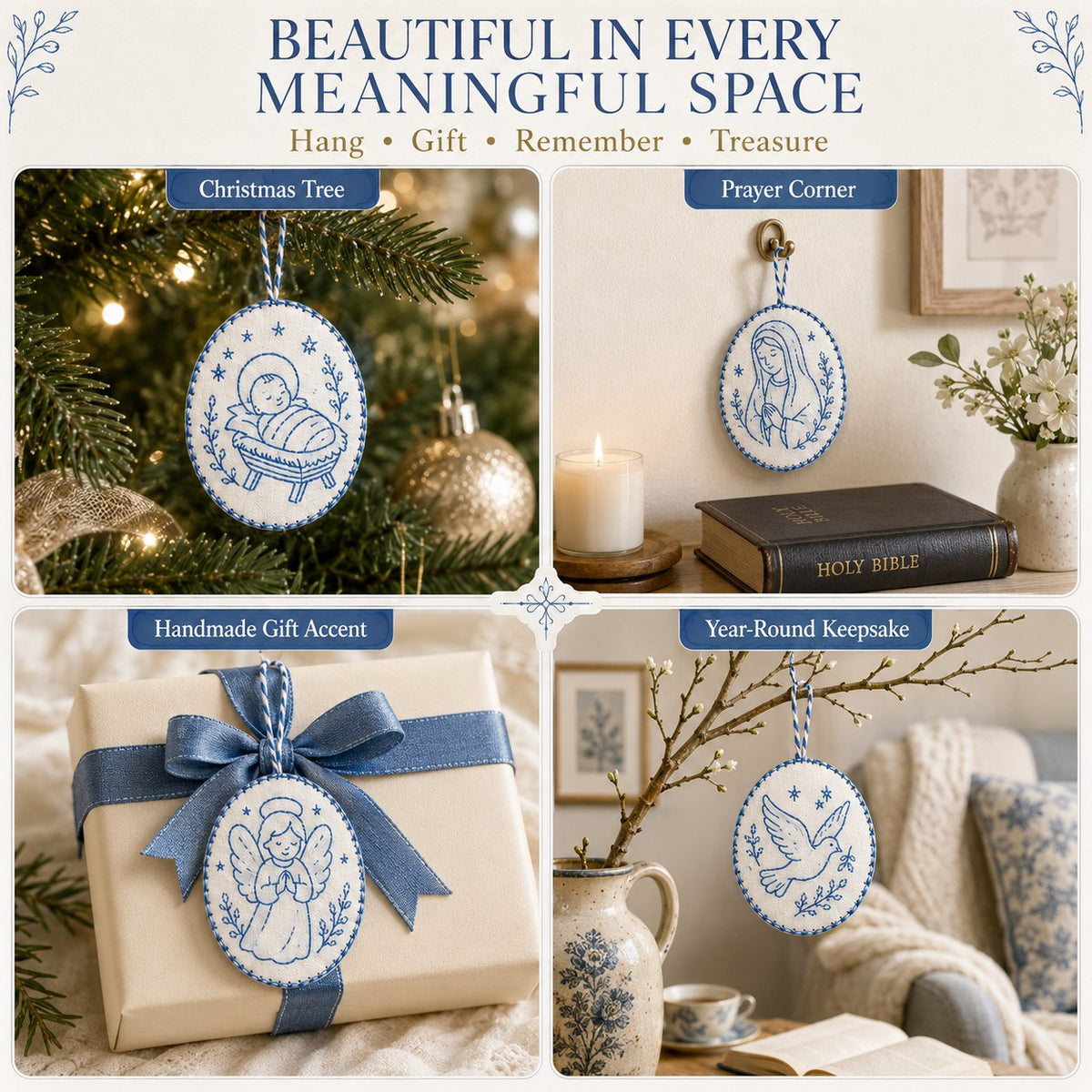 🎁 Make a Gift They'll Treasure 💕 | Beginner-Friendly DIY Oval Embroidery Kit
