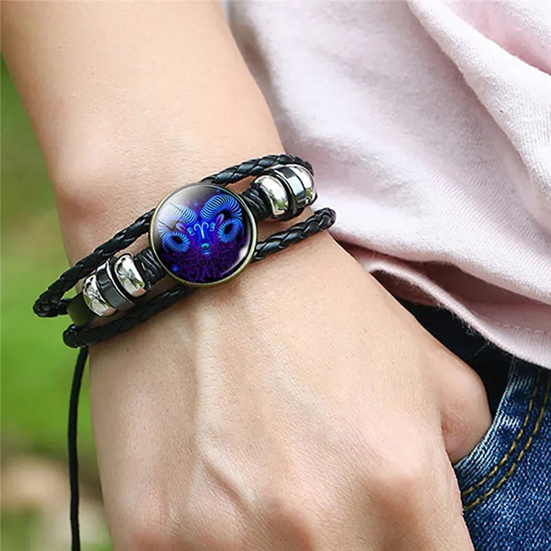 Zodiac Energy Bracelet – Wear the Power of Your Astrological Sign💫