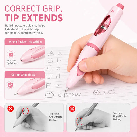 ✍️ Kids’ Easy-Grip Mechanical Pencil – Write, Learn & Build Better Habits