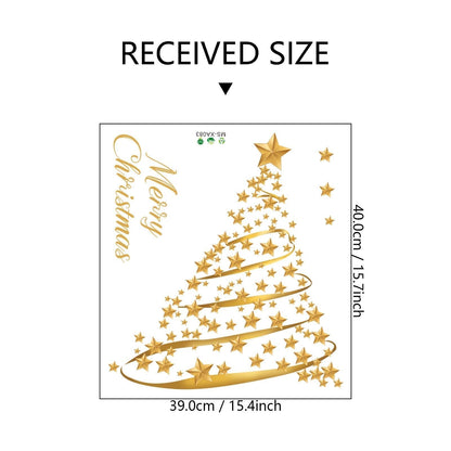 🔥Festival Sale - 50% OFF!!📢🎄 Christmas Creative Wall Stickers From Careluxpro – Add Instant Festive Cheer to Any Room, Easy to Peel & Stick ✨