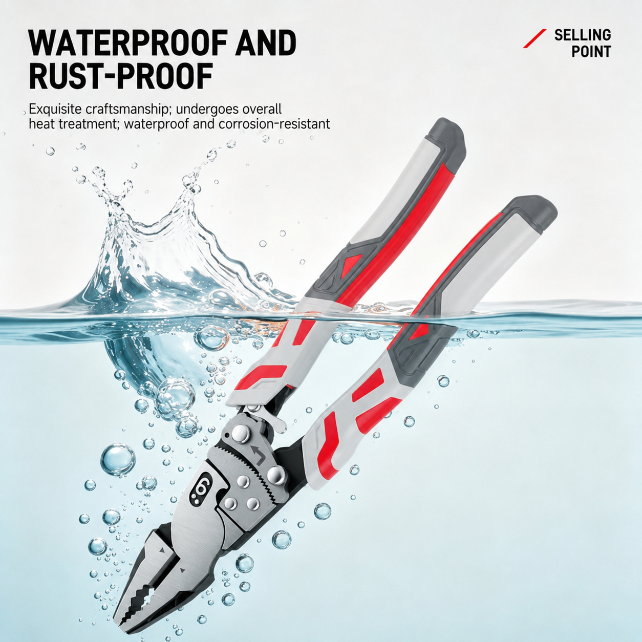 🔧 9-Inch Ratchet Locking Pliers – Grip, Lock & Work With Less Effort