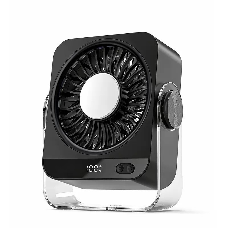 Desk Cooling Fan for Bedroom, 199 Speed Turbo Airflow, Digital Display Quiet Table Fan