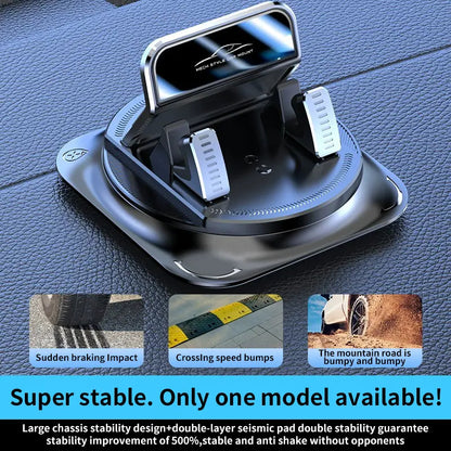 🚗 ✨Drive Safer. Stay Hands-Free — 360° Rotating Car Phone Mount