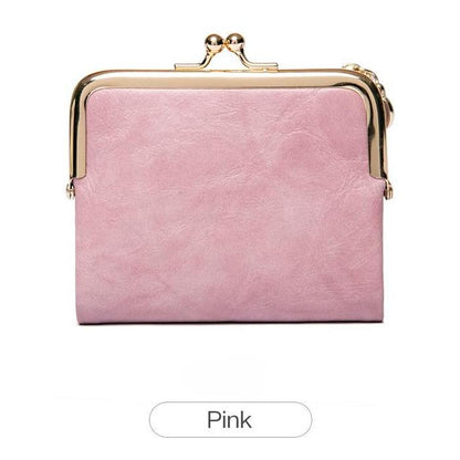 ✨ Women's Vintage Foldable Wallet – Compact & Spacious!