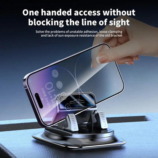 🚗 ✨Drive Safer. Stay Hands-Free — 360° Rotating Car Phone Mount