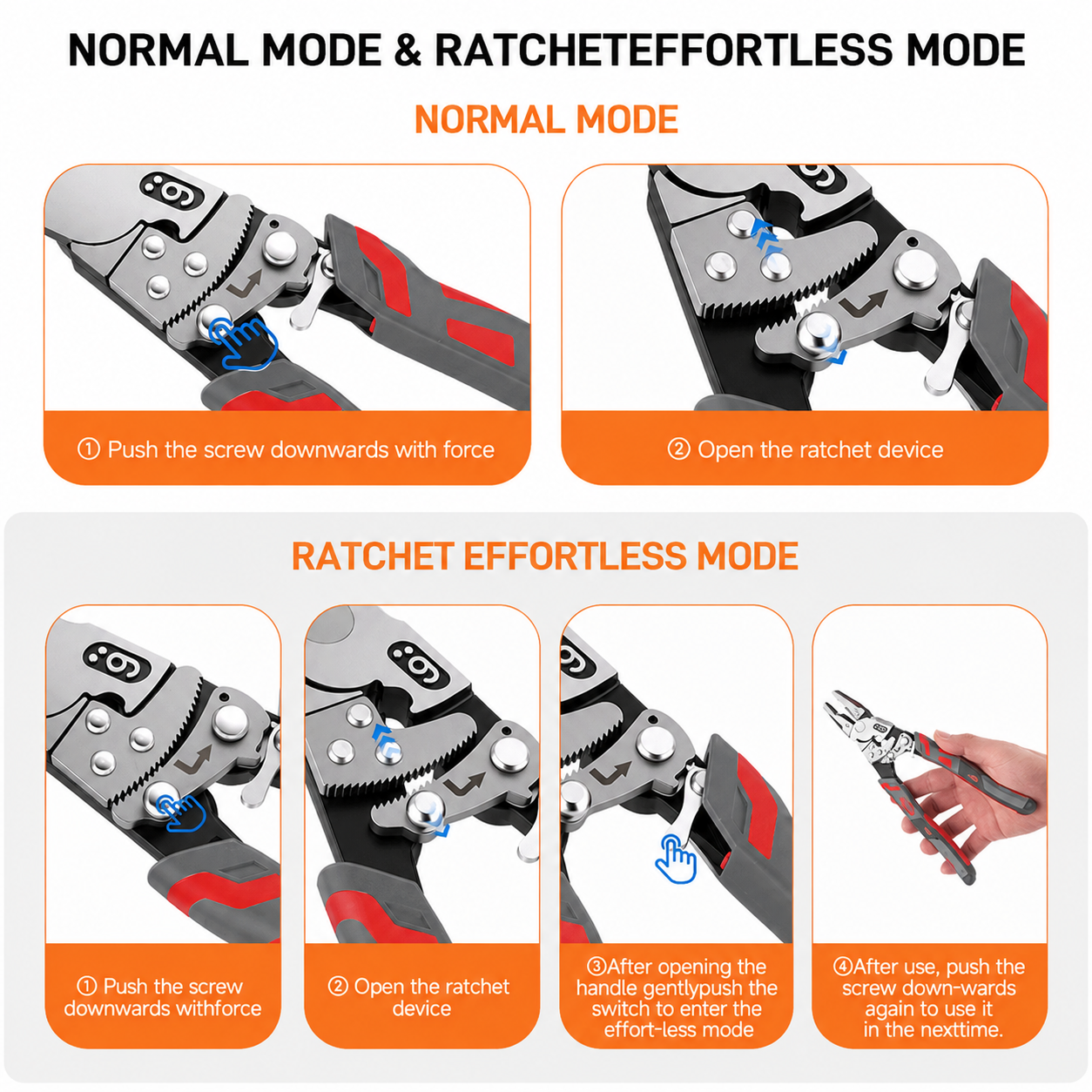 🔧 9-Inch Ratchet Locking Pliers – Grip, Lock & Work With Less Effort