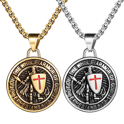 🛡️Men's Saint Michael Archangel Religious Symbol Necklace