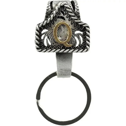 Cow Tag Belt Key Holder 🔑 | Western Style Clip + Custom Initial 🤠