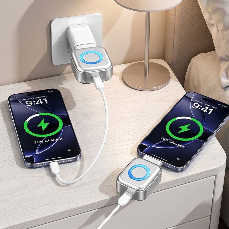 Last Day 49% OFF⚡ Supercharge Safely with the 140W AI Auto-Disconnect Adapter! 🔌