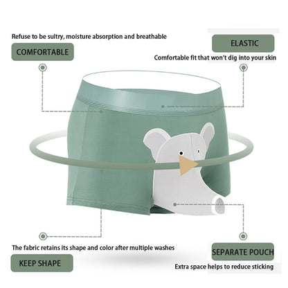 🐘Fun Novelty Boxer Briefs with Elephant Nose Design-Comfortable Unique Gift 3Pack