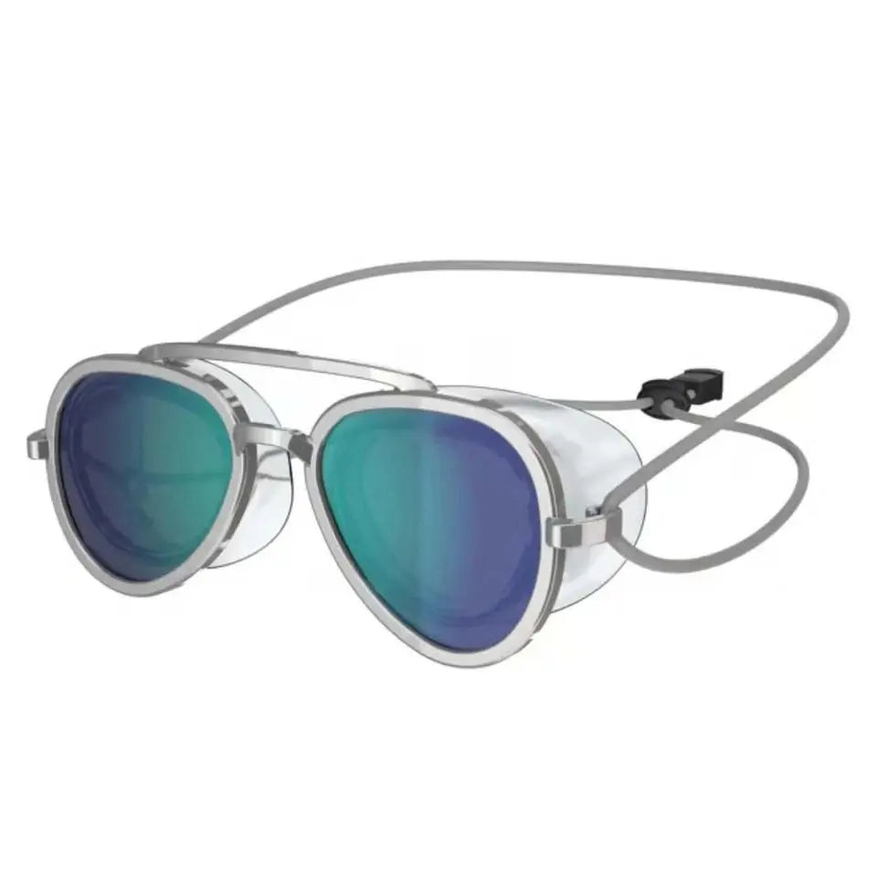 🏊 Retro Anti-Fog Swim Goggles – Wide View, UV Protection & Leak-Proof Comfort for Adults & Kids