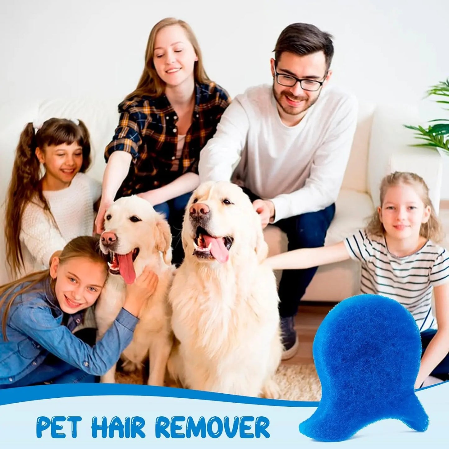 ✨ Laundry Pet Hair Removal Fish — Cleaner Clothes For Pet Owners