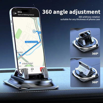 🚗 ✨Drive Safer. Stay Hands-Free — 360° Rotating Car Phone Mount