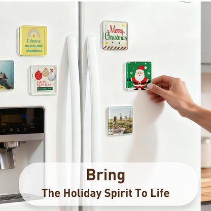 📸 DIY Photo Fridge Magnet Kit– Create Custom Magnets from Your Favorite Memories